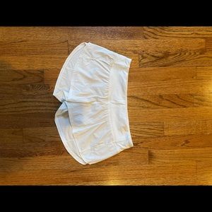 White Lululemon Shorts